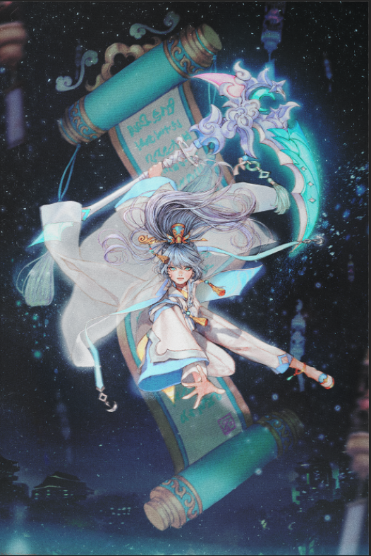 테일즈런너 여름캠페인 담연 일러스트