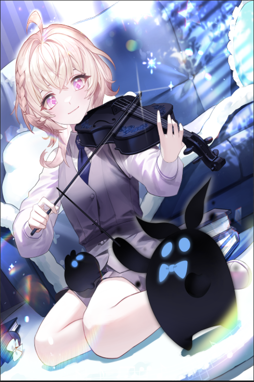 테일즈런너 클로에 캐릭터 일러스트